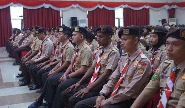 Foto 446 Kontingen Pramuka Riau Ikuti Raimuna Nasional di Cibubur