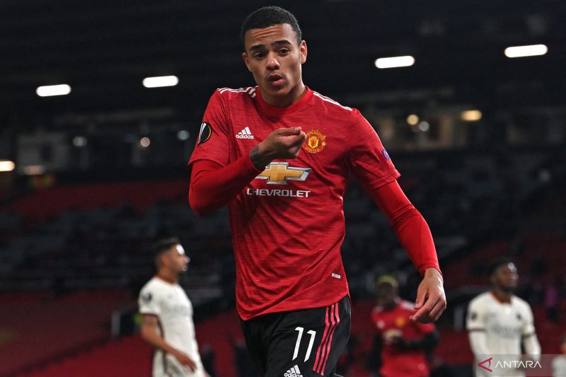 Foto Manchester United Lepas Mason Greenwood