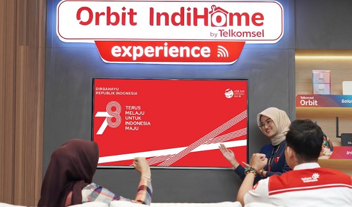 Foto Maknai HUT ke-78 RI, Telkomsel Konsisten Gerakkan Pertumbuhan Ekosistem Digital