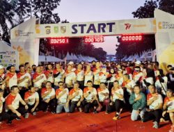 Foto Diikuti 2000 Peserta, Riau Bhayangkara Run Sukses Digelar di Pekanbaru