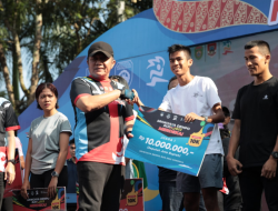 Foto Pelari Sumbar Juarai Sriwijaya Dempo Run 2023