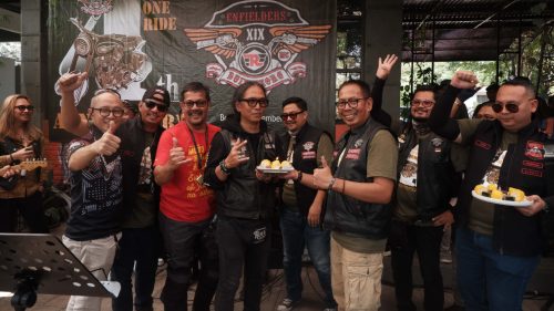 Foto Club Motor di Jabodetabek Kumpul Bareng Rayakan Milad EBMC