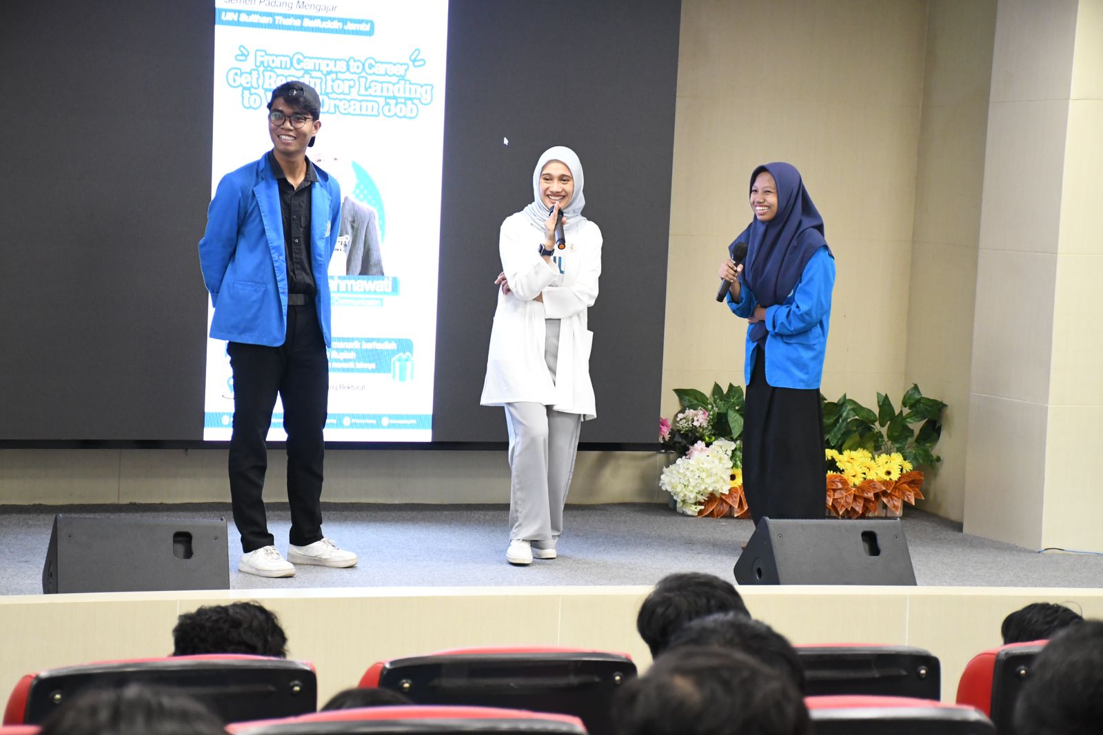 Foto Semen Padang Mengajar di UIN Jambi, Mahasiswa Termotivasi Siapkan Karir