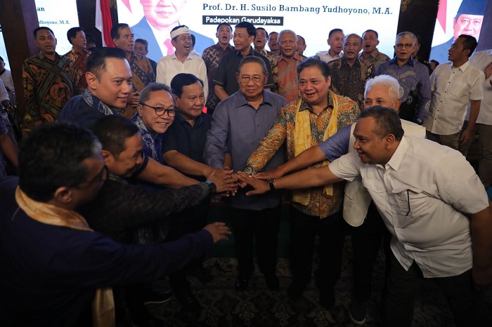 Foto AHY Titip Agenda Perubahan dan Perbaikan kepada Prabowo