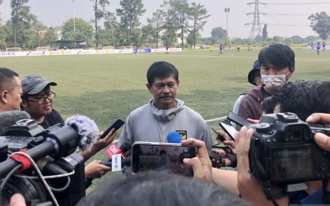 Foto Imbang 1-1 Hadapi China U-20, Indra Sjafri Belum Puas Penampilan Timnas 