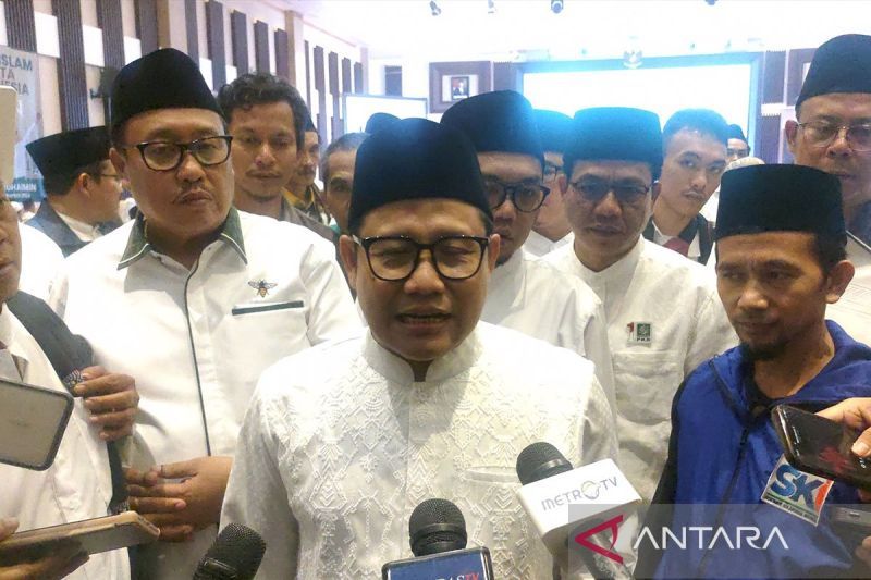 Foto Muhaimin Iskandar Terima Kunjungan Lima Jenderal Purnawirawan