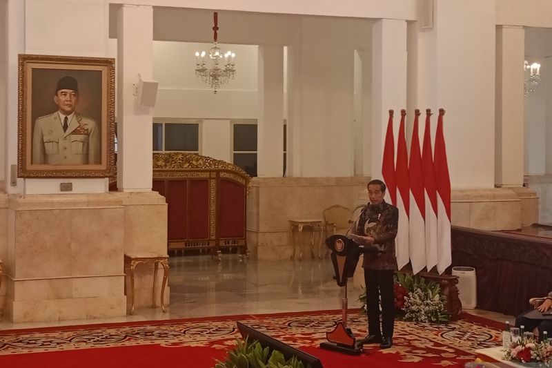 Foto Jokowi: Dunia Pers di Semua Negara Hadapi Banyak Tantangan