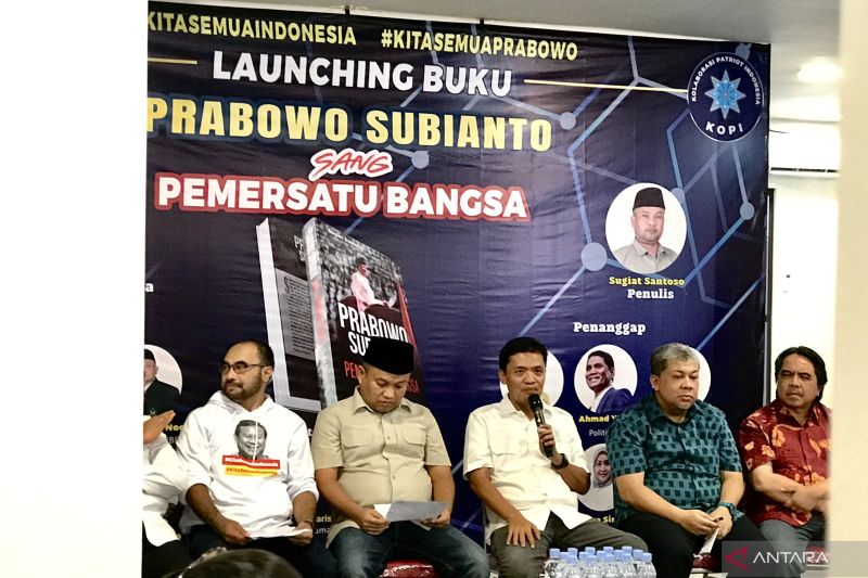 Foto Relawan Luncurkan Biografi Prabowo Ungkap Kedekatan dengan Pejuang