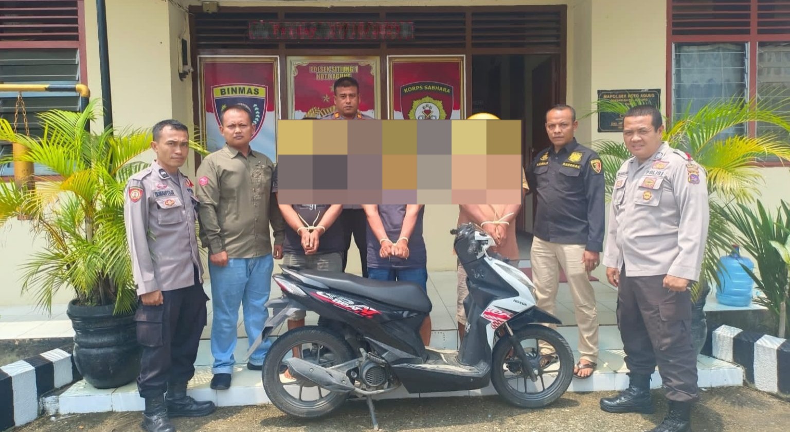 Foto Polisi Dharmasraya Tangkap Residivis Spesialis Penggelapan Kendaraan Bermotor Sumbar, Riau dan Jambi