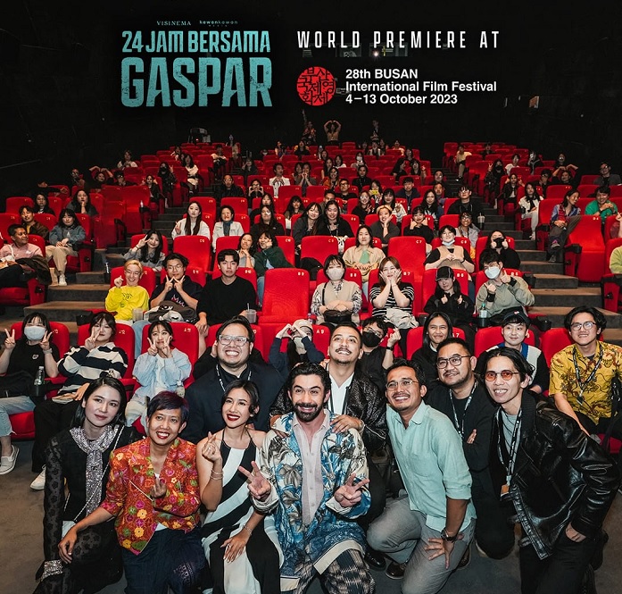 Foto Dua Film Visinema “24 Jam Bersama Gaspar” dan “Ali Topan” Sukses Tayang Perdana di Busan International Film Festival 2023