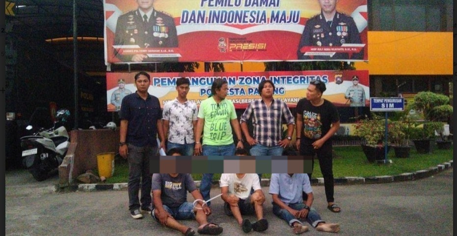 Foto Cabuli Anak di Bawah Umur, 3 Pria di Padang Ditangkap Polisi