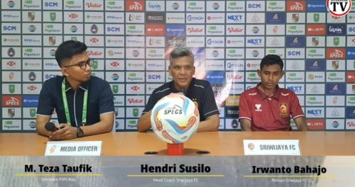 Foto Jelang Hadapi PSPS Riau, Begini Kata Pelatih Sriwijaya FC