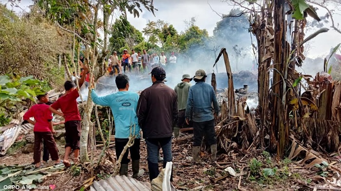 Foto Satu Rumah di Balingka Agam Terbakar