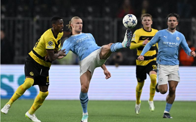 Foto Manchester City Lolos ke Babak 16 Besar Usai Hajar Young Boys 3-0