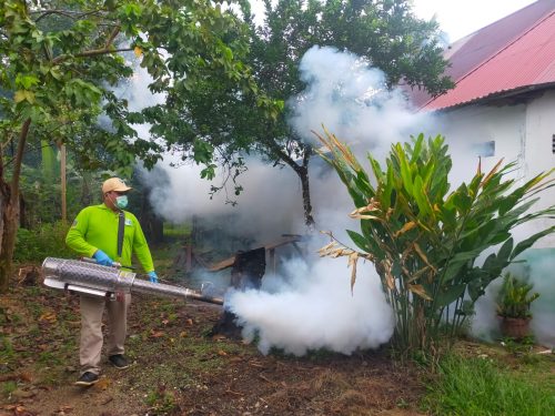 Foto Begini Cara Dinkes Cegah DBD di Dharmasraya