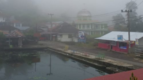 Foto Update Erupsi Marapi, Sesekali Tercium Bau Belerang