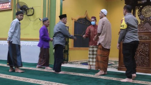 Foto Polsek Tenayan Raya Gandeng Masyarakat Islam Jaga Pemilu Damai 2024