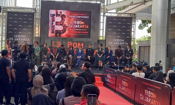 Foto Film 13 Bom di Jakarta Bukti Pembuatan Film Mampu Produksi Tontonan Berskala Besar