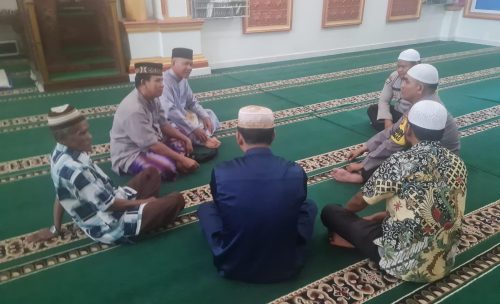 Foto Polres Pekanbaru Gelar Kegiatan Cooling System di Masjid Al Barokah