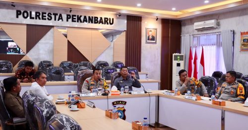 Foto Polresta Pekanbaru Perkuat Kesiapan Pengamanan Pemilu 2024