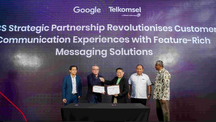 Foto Telkomsel dan Google Hadirkan Layanan Rich Communication Services