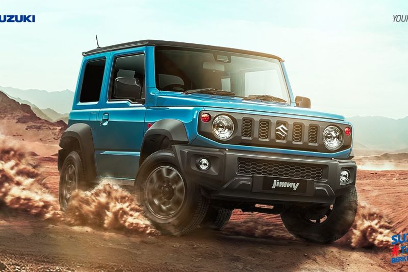 Foto Suzuki Segera Luncurkan Jimny 5 Pintu, Sudah Bisa Inden