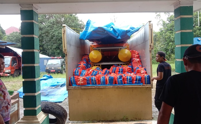 Foto BNPB Berikan Dukungan Penanganan Darurat Banjir dan Longsor Dharmasraya