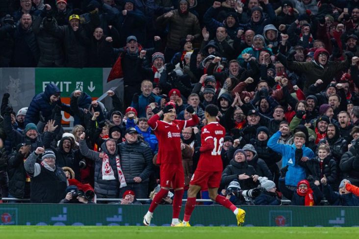 Foto Liverpool Hadapi Chelsea di Final Carabao Cup