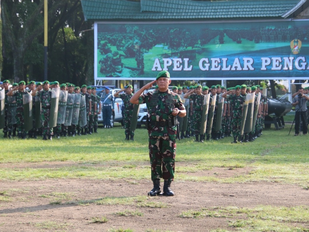 Foto Amankan Pemilu 2024, 5.000 Prajurit TNI Disiagakan di Sumbar