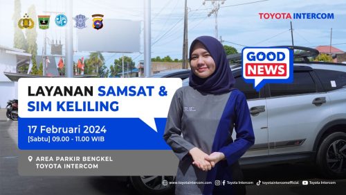 Foto Program Layanan Toyota Intercom untuk Masyarakat Padang, Hadirkan Samsat Keliling dan Costumer Corner