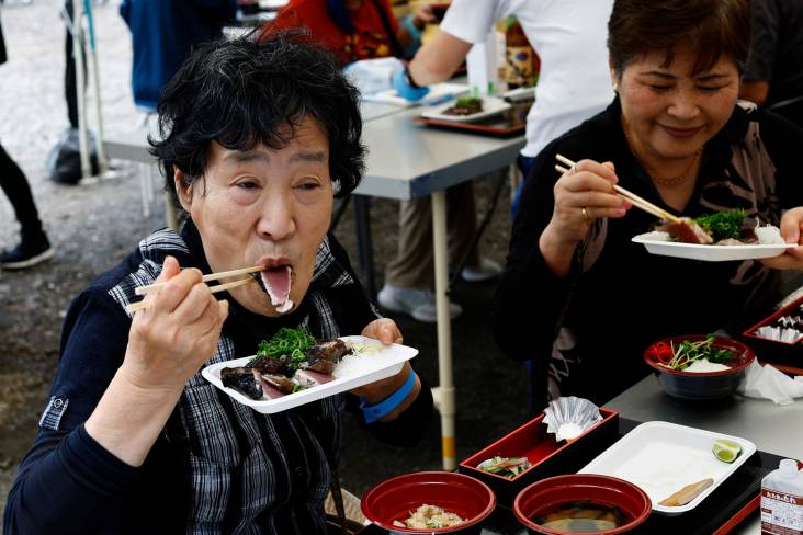 Foto Muncul Fenomena Baru, Ramai Restoran Sushi di Jepang Bangkrut