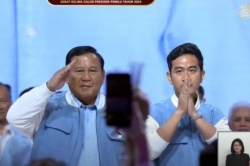 Foto Relawan Sebut Prabowo-Gibran Menang karena Kampanye Digital