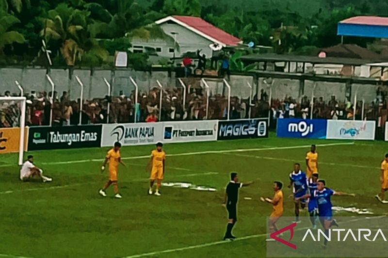 Foto PSBS Biak Menang 3-0 atas Semen Padang, Delfi Adri: Kita Balas di Padang 