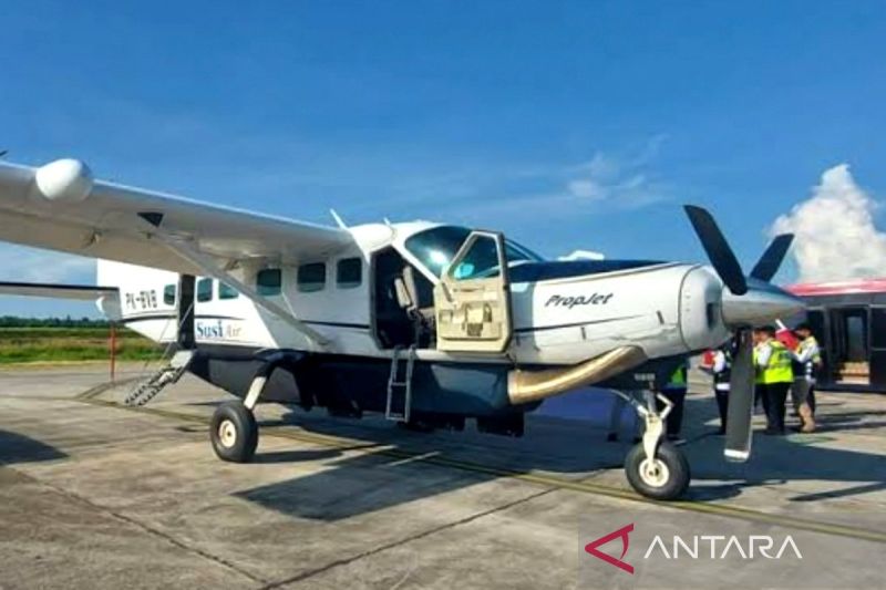 Foto Pesawat Kargo Hilang Kontak di Kalimantan Utara