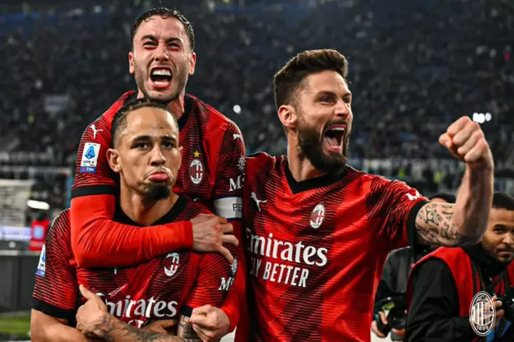 Foto Serie A: Inter Unggul 16 Poin, AC Milan Salip Juve di Posisi Dua