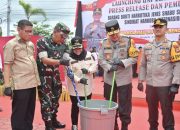 Foto Kapolda Riau Pimpin Pemusnahan Barang Bukti Narkoba Jenis Sabu Seberat 15,6 kg