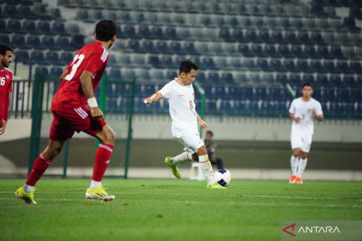 Foto Timnas Indonesia U-23 tekuk UAE 1-0