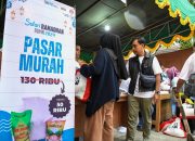 Foto 26 TAHUN KEMENTERIAN BUMN; Semen Padang Gelar Pasar Murah, Mudik Gratis dan Bazar UMKM