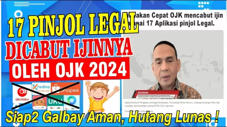 Ilustrasi pinjol legal ditutup.