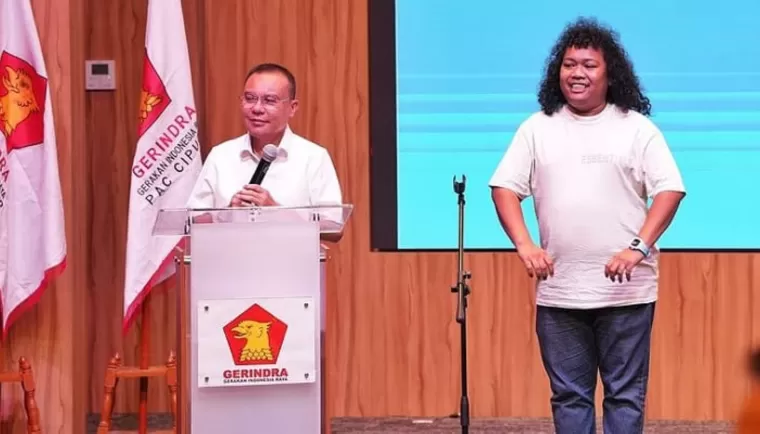 Komika Marshel Widianto menjadi Calon Wakil Wali Kota Tangsel. (Foto; Tintahijau.com)