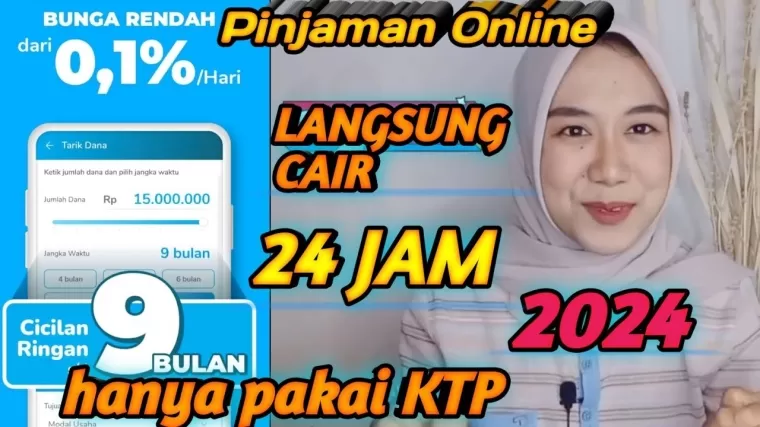 Ilustrasi pinjol 24 jam. (Foto: YouTube RP Project)