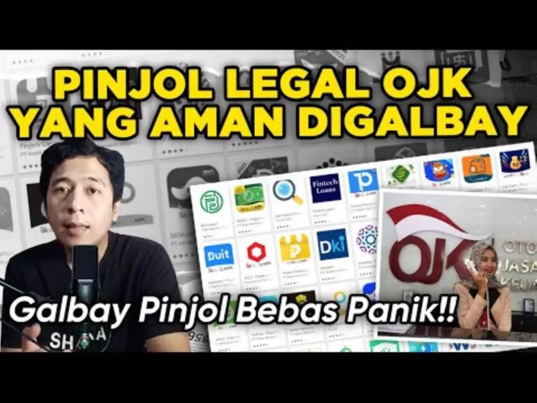 Ilustrasi pinjol legal OJK.