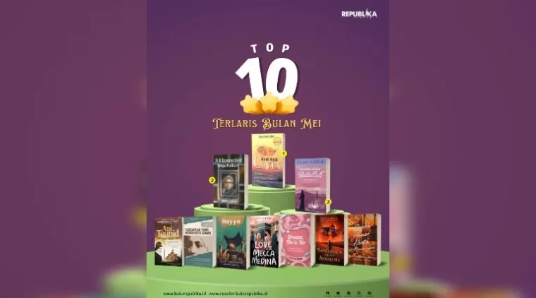 Inilah 10 buku terlaris.(ist)