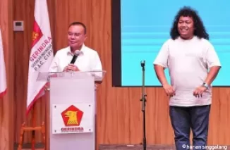 Komika Marshel Widianto menjadi Calon Wakil Wali Kota Tangsel. (Foto; Tintahijau.com)