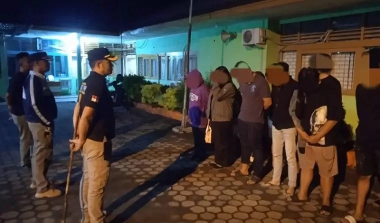 13 Muda Mudi Terjaring Razia Pol PP di Dua Lokasi Berbeda