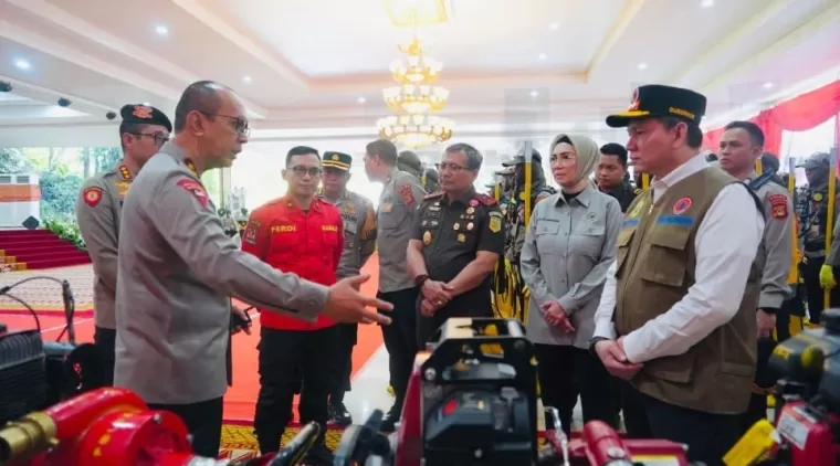250 Personel Polri-TNI Dibekali Pelatihan Penanganan Karhutla