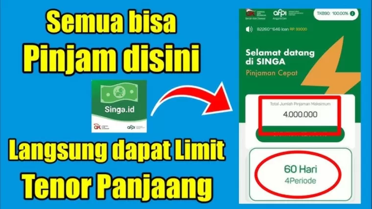 Ilustrasi pinjol langsung cair. (Foto: YouTube)