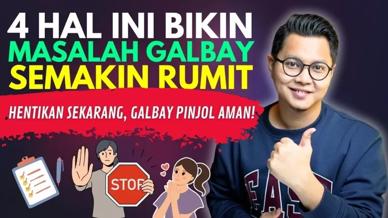 Ilustrasi galbay pinjol. )Foto YouTube Fintevh ID)