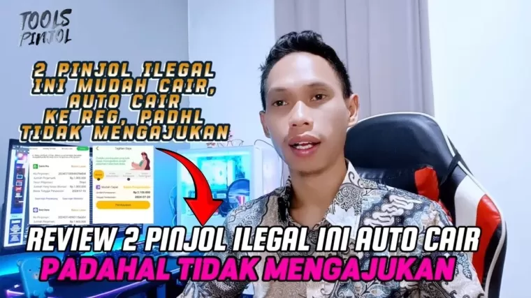 Ilustrasi pinjol ilegal. (Foto: YouTube Tools Pinjol)