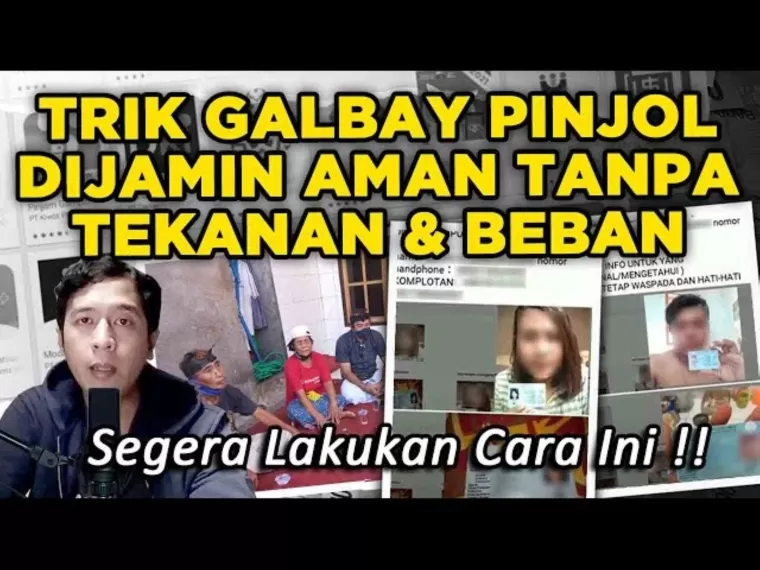 Ilustrasi galbay pinjol aman. (Foto: YouTube Sekilas Pinjol)